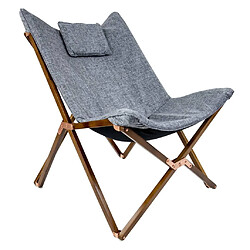 Bo-Camp Chaise de détente Bloomsbury M Gris