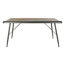 Table de Salle à Manger DKD Home Decor Métal Sapin (161 x 90 x 75 cm)