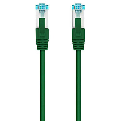 Câble réseau Nanocable Rj45 Lszh Cat.7 600Mhz Sftp Awg26 25 Cm vert