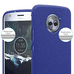 Cadorabo Coque Motorola MOTO X4 Etui en Bleu pas cher