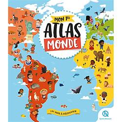 Mon 1er atlas monde : 197 pays à découvrir