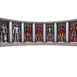 Hot Toys MMSC005-MMSC012 - Marvel Comics - Iron Man 3 - Iron Man Hall Of Armor Miniature Collectible