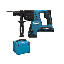 Perforateur SDSPlus sansfil Makita DHR264ZJ 36 V sans batterie ni chargeur MAKPAC 4