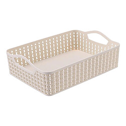 Panier De Rangement En Plastique Tiroir Armoire Séparateur Organisateur Tidy Beige