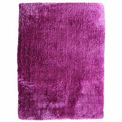 Thedecofactory BEST OF - Tapis poils longs toucher laineux violet 130x190 