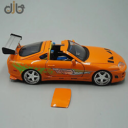 Acheter Universal 1: 24 Modèle de voiture moulée sous pression Toy Brian's F Toyota Ultra Small Vehicle Replica Collection |(Jaune)