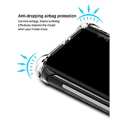 Wewoo Coque Souple Housse TPU Airbag antichoc tout compris avec film de protection d'écran pour Xaomi Mi CC9e et Mi A3 dos métallique pas cher