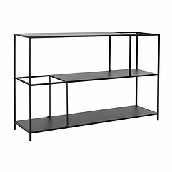 Étagère DKD Home Decor Noir Métal 120 x 30 x 75 cm