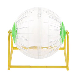 1 support hamster support respirant pour ballon d'exercice avec support vert