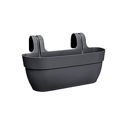 Avis Balconnière en plastique Elho Vibia Campana Easy Hanger Large anthracite - 46 x 24 x 26,5 cm