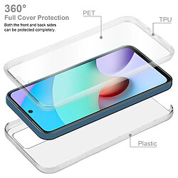 Cadorabo Coque Xiaomi RedMi 10 4G Etui en Transparent