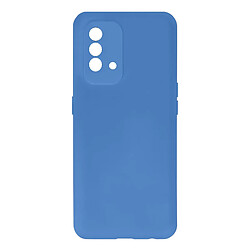 Avizar Coque Oppo A74 Silicone Semi-rigide Soft Touch Bleu