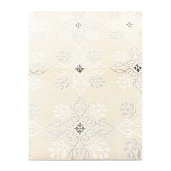 Vidal Tapis de laine 183x130 beige Darya pas cher