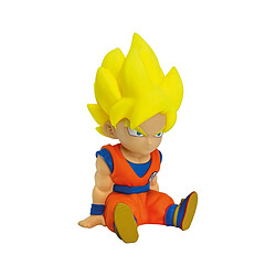 Plastoy Dragon Ball - Tirelire Son Goku Super Saiyan 19 cm