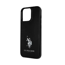 Us Polo U.S Polo Coque pour iPhone 13 Pro Élégante Collection Mini Horse Noir