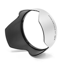 Avis vhbw plastique pare-soleil diffusion parasoleil 58mm noir / argent pour objectif comme Olympus LH-61C