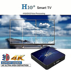 Avis Universal H10 Plus Smart TV Box Android 9.0 4K Media Player