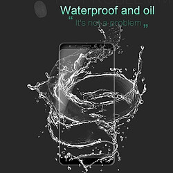 Acheter Wewoo Verre trempé Tablette pour Samsung Galaxy A8 2018 / A530 0.3mm 9 H Surface Dureté 3D Courbée Bord Protecteur D'écran En