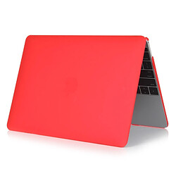 Avis Wewoo Housse Sacoche Etui de protection pour ordinateur portable style mat pour MacBook Air 13,3 pouces A1932 (2018) (Rouge)