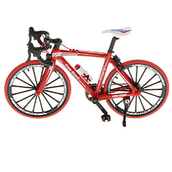 Échelle 1:10 en alliage moulé sous pression, modèle de vélo, artisanat, vélo, jouet, red2