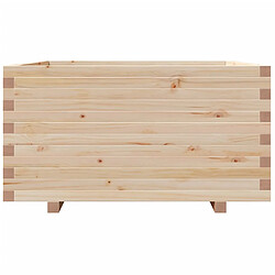 Acheter vidaXL Jardinière 90x90x49,5 cm bois de pin massif