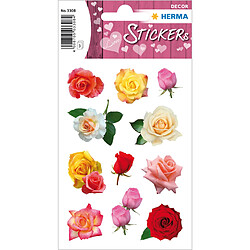 HERMA Sticker DECOR 'Boutons de rose multicolores' ()