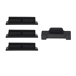 borne de batterie prise de charge bouchon protecteur couvercle pour dji mavic air noir