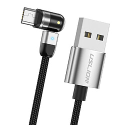 Acheter 540 Câble USB De Charge Magnétique 360180 Argent Micro USB 0,5 M