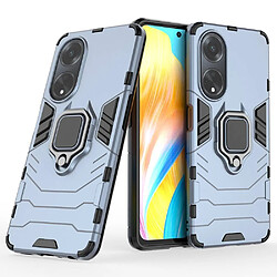 Htdmobiles Coque pour Oppo A98 5G - housse etui rigide anti choc + film ecran - BLEU FONCE