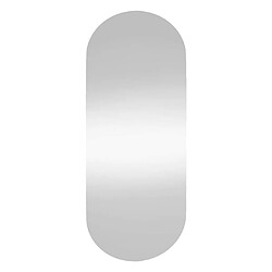 Avis Maison Chic Miroir mural | Miroir Décoration pour Maison Salle de Bain 40x90 cm Verre Ovale -GKD71089