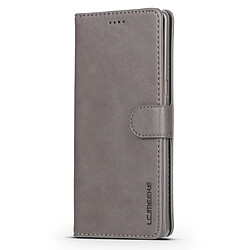 Wewoo Housse Coque Pour Galaxy Note 8 LC.IMEEKE étui en cuir à rabat horizontal avec texture de veauavec support et fentes cartes et portefeuille gris