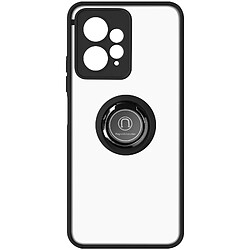 Avizar Coque pour Xiaomi Redmi Note 12 4G Bague Métallique Support Vidéo Noir