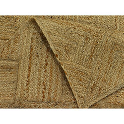 Avis Vente-Unique Tapis rectangle 100% jute tressé -160 x 230 cm - Naturel - DAYA