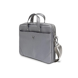 Guess Maroquinerie Guess Sacoche pour Ordinateur Portable 16'' Modèle Saffiano Gris