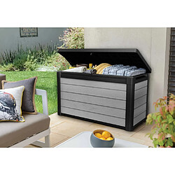 Keter Boîte de rangement de jardin Denali Duotech 380 L