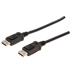 Digitus DK-340100-010-S câble DisplayPort 1 m Noir