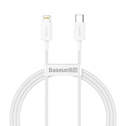 Baseus USB-C Lightning Blanc