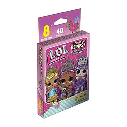 Panini LOL SURPRISE- TOUTES DES REINES - blister 8 pochettes