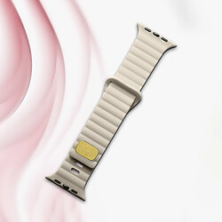 Acheter Avizar Bracelet pour Apple Watch 41mm / 40mm / 38 mm Silicone Souple et Doux Beige