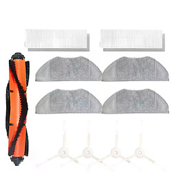 Ensemble de pièces de rechange pour aspirateur Xiaomi Mijia G1 MJSTG1, brosse principale, brosse latérale, filtre, torchon