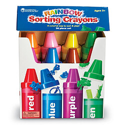 Learning Resources Resources-LER3070 Crayons de tri Arc-en-Ciel de, LER3070