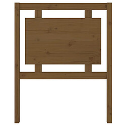 Acheter Maison Chic Tête de lit scandinave pour lit adulte,Meuble de chambre Marron miel 80,5x4x100 cm Bois massif de pin -MN71274