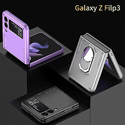 Universal Samsung Z Flip 3 Pliant du boîtier de téléphone mobile Portez une couverture de protection de téléphone mobile anti-automne