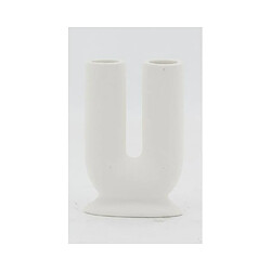 Avis Aubry Gaspard Vase en porcelaine U blanc.