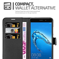 Avis Cadorabo Coque Huawei Enjoy 7 PLUS Etui en Noir