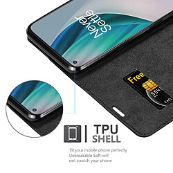 Cadorabo Coque OnePlus Nord N100 Etui en Noir pas cher