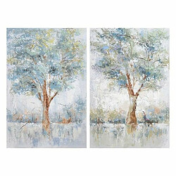 Cadre DKD Home Decor Arbre (60 x 3 x 90 cm) (2 Unités)