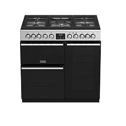 Piano de cuisson gaz STOVES PPRECIDX90DFSS Noir 