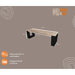 Wood4you - Banc - Nouvelle Orléans - Banc de jardin Wood4you - Banc - Nouvelle Orléans - Banc de jardin