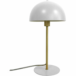 Acheter LEITMOTIV Lampe à poser design métal Bonnet - H. 39 cm - Jaune curry